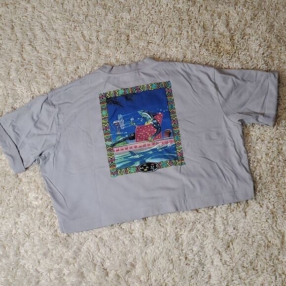 MAUI AND SONS Cropped Tee with Cuffed Slee… - Picture 6 of 7